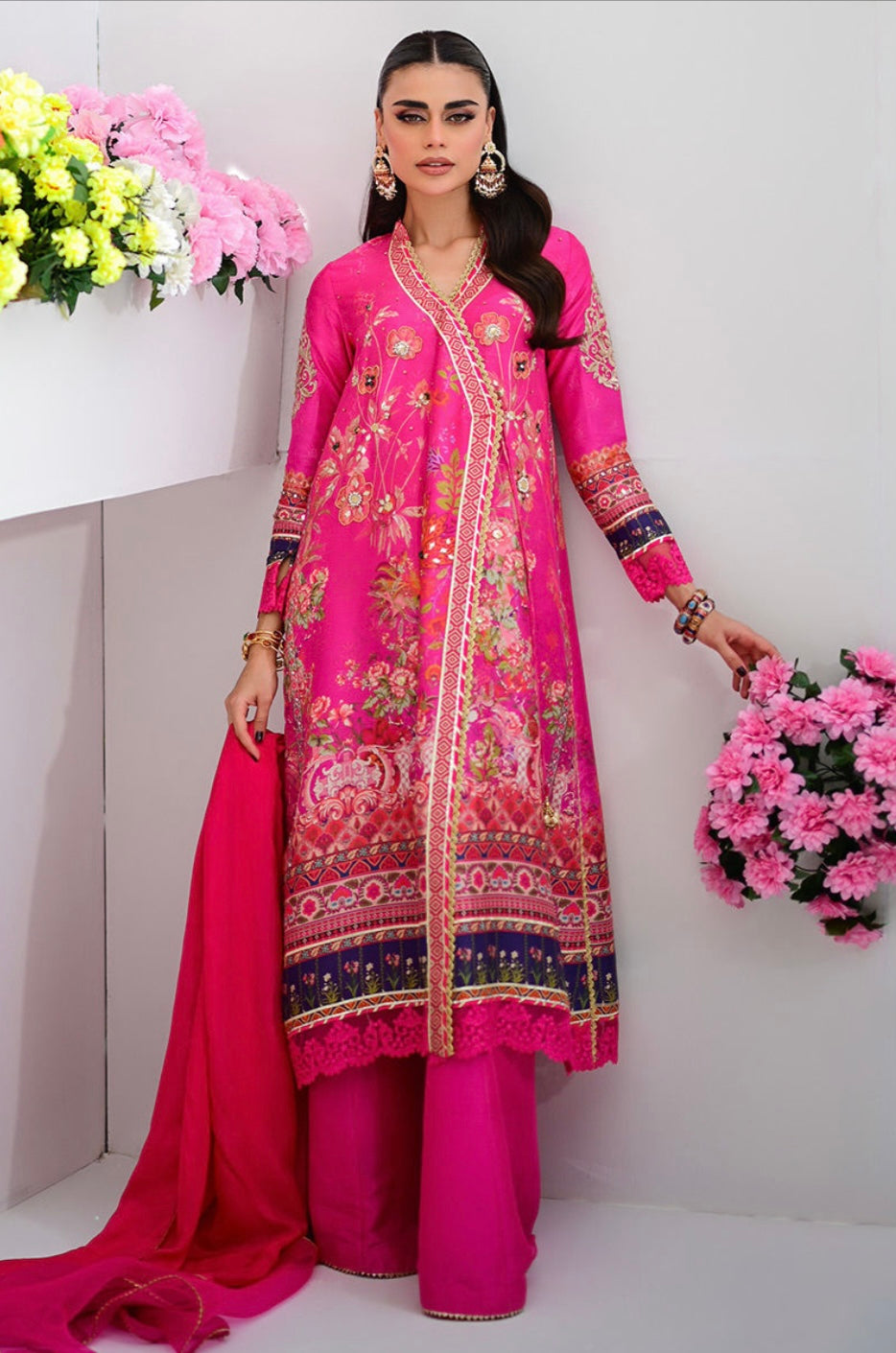 ANSAB JAHANGIR LUXE SILK PRET | ADRIANA