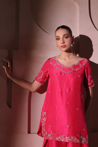 UZMA & AFSHEEN ‘CELEBRATION WEAR’26 | PINK HAZE