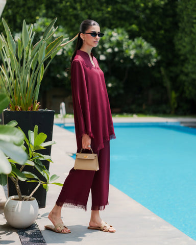 LIRA STUDIO | FRINGE CREPE SET