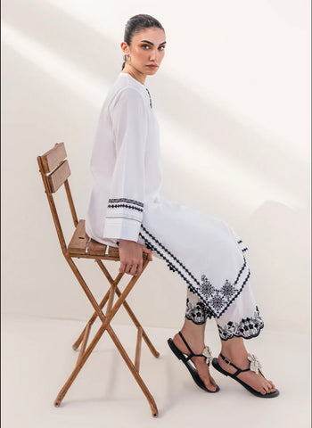 IMAGE CASUAL PRET | WHITE EMBROIDERED SET
