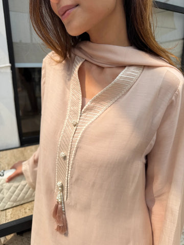 SAK ‘FOREVER NEUTRALS’26 | LIGHT PINK NINA SET