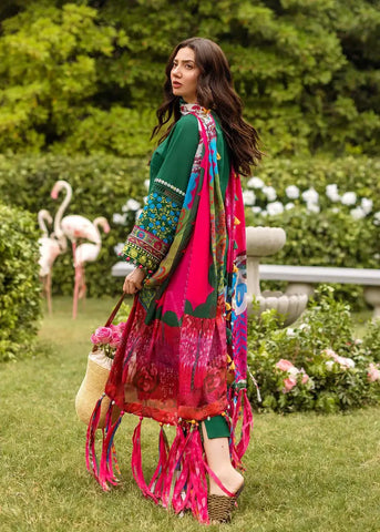 SIRAA SADAF FAWAD KHAN LAWN UNSTITCHED’24 | ADA (A)