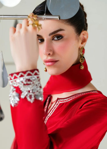 WANIYA BY MEHRAZAM ‘SOLENE LUXURY PRET’26 | ROUX