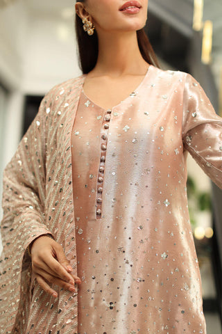 UZMA & AFSHEEN LUXURY PRET’26 | CHAMPEGNE BLUSH