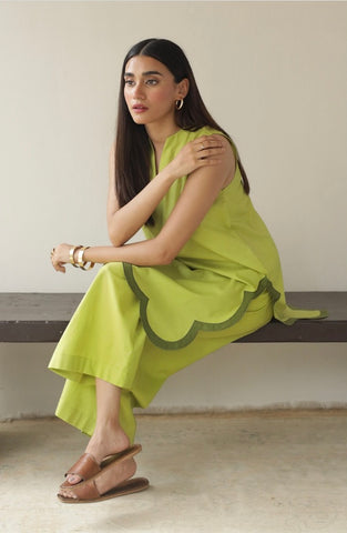 DYOT MONSOON’24 | PICKLE GREEN OUTFIT