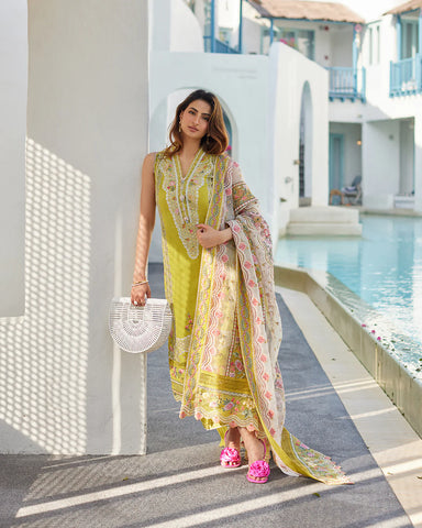 FAIZA SAQLAIN - LILIANA LUXURY LAWN’24 | ESTERA
