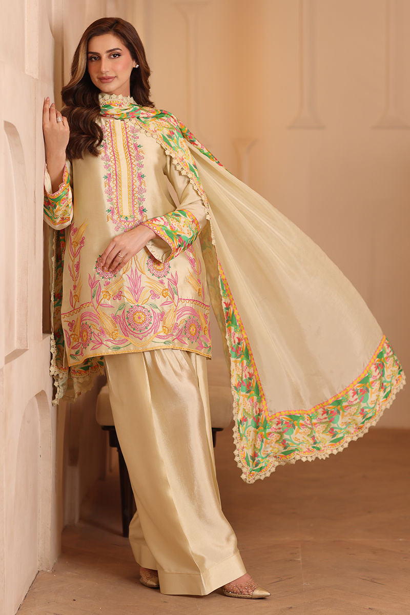 UZMA & AFSHEEN LUXURY PRET’26 | BUTTER BLOOM