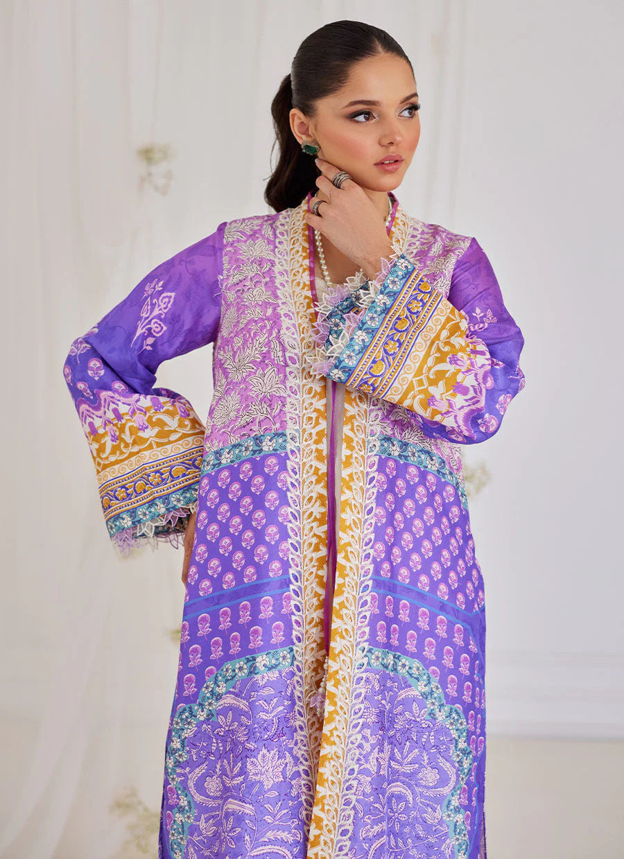FARAH TALIB AZIZ LUXE SILK PRET | ALBA SILK JACKET AND SLIP