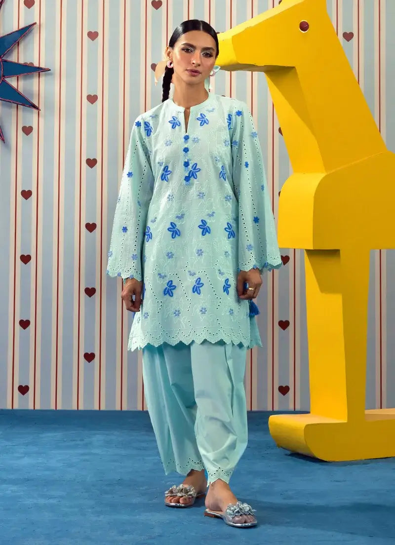 IMAGE ‘LUCKY CHARM LAWN PRET’26 | AQUAMARINE