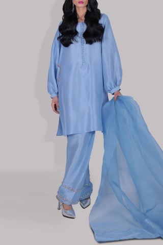 MUSE LUXE | BLUE BELL TUNIC SET