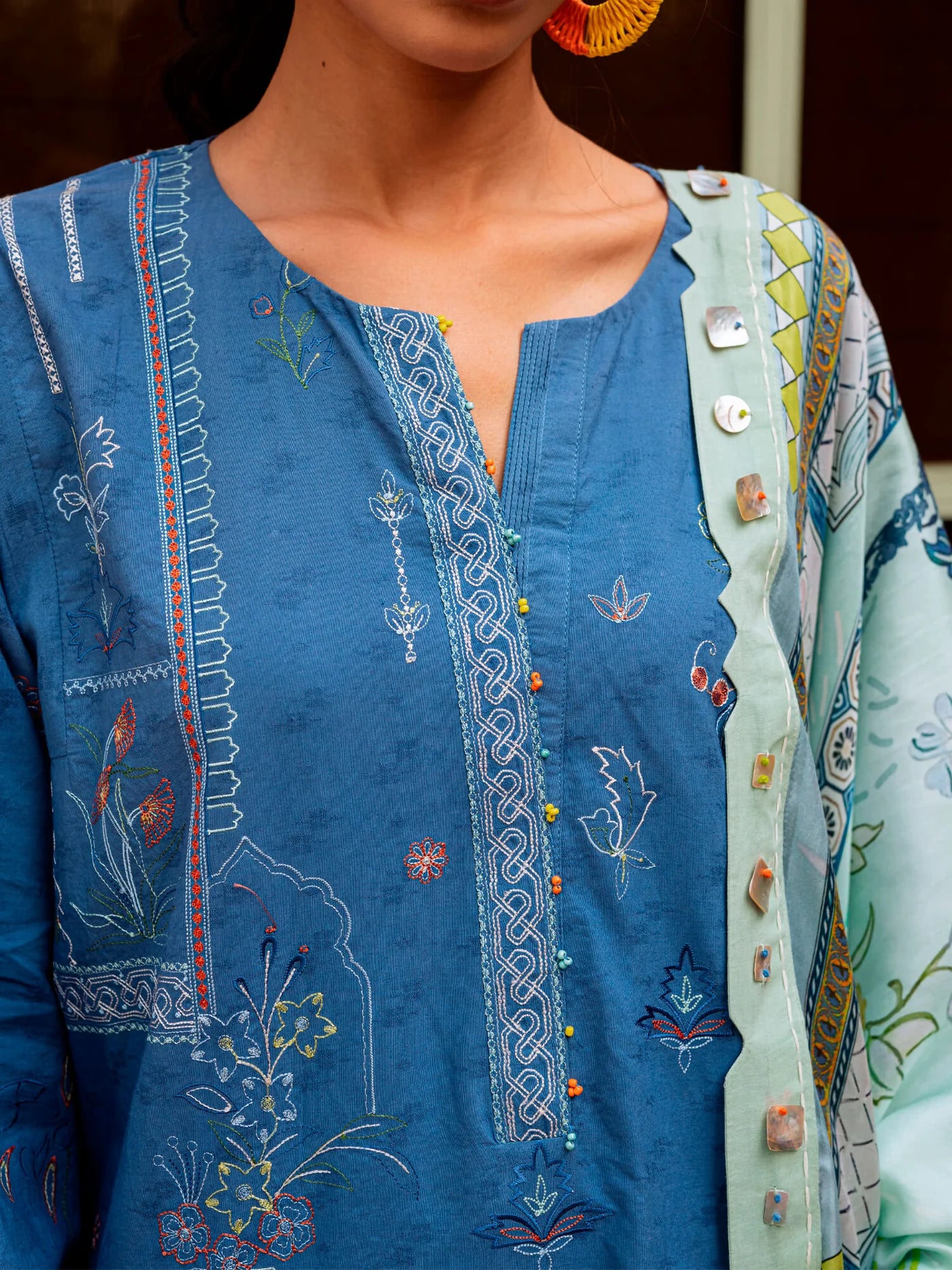 MISHA LAKHANI UNSTITCHED SUMMER’24 | HANNA