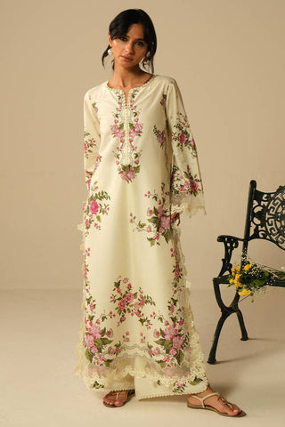 FARIDA HASAN BLOOM EDIT VOL 2 MID SUMMER’26 | LEMON ROSE WITH PANTS