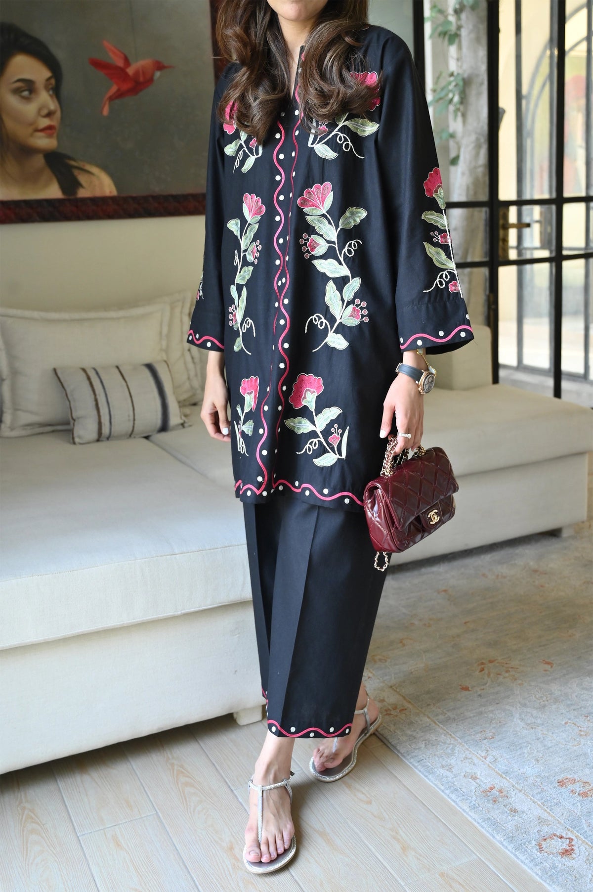 LA PRET EMBROIDERED PRET'26 | BLACK PARADISE