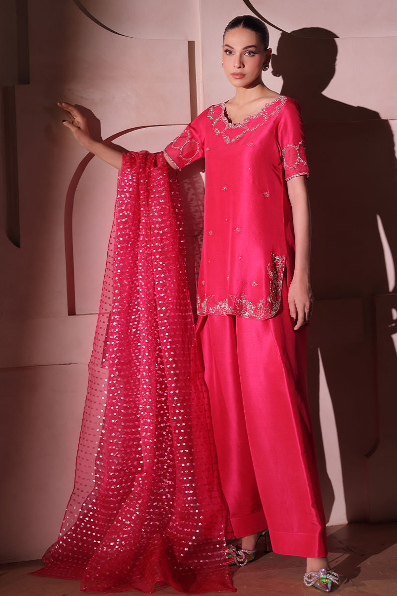 UZMA & AFSHEEN ‘CELEBRATION WEAR’26 | PINK HAZE
