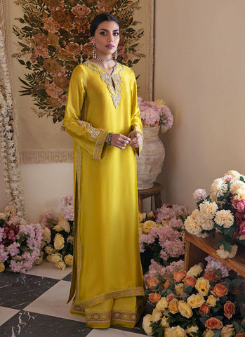 FARAH TALIB AZIZ LUXE PRET’24 | VEESTA LIME SET