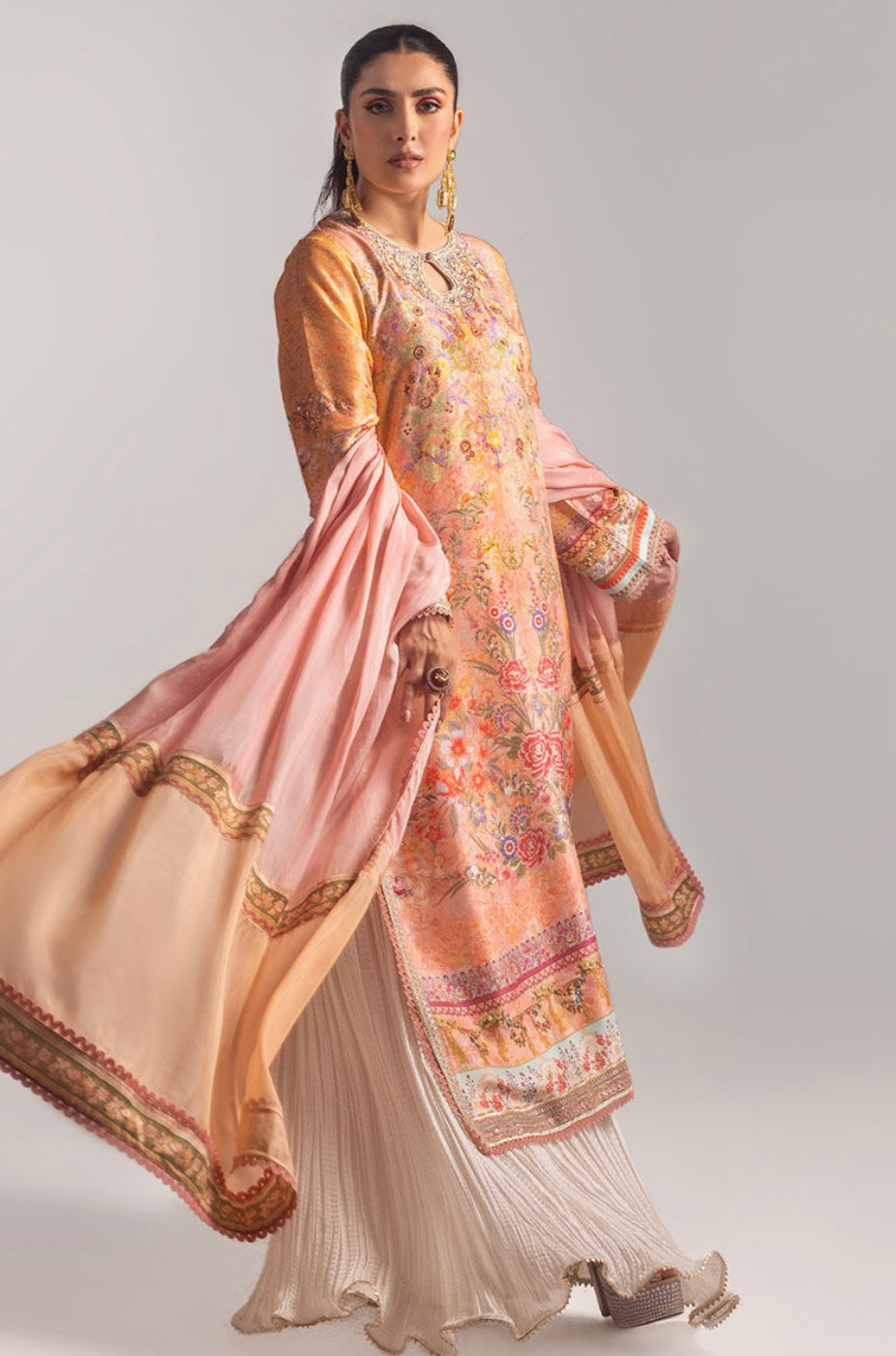 ANSAB JAHANGIR AYEZA LUXURY SILK’24 | ELORA