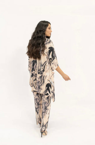 Hassal | Yasmin Beige Marble Set