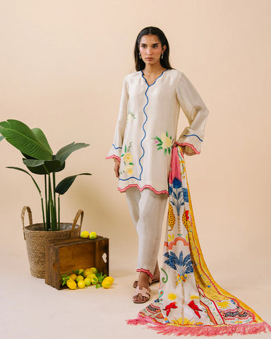 MEHREEN HAMZA TABANI ‘SOFT CHAOS LUXE PRET’26 | SORBET