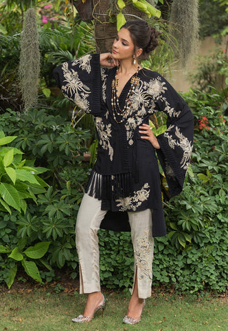 AYESHA FAROOK CASUAL PRET’24 | HI LOW WRAP TOP