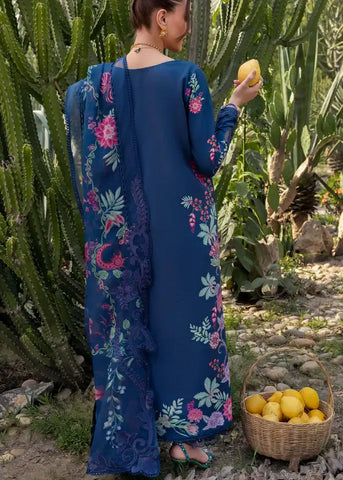 SAIRA SHAKIRA BLOOM UNSTITCHED LAWN’26 | ZELIE 1B
