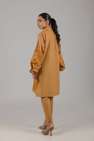 AYESHA SOMAYA CASUAL PRET’24 | MUSTARD SET