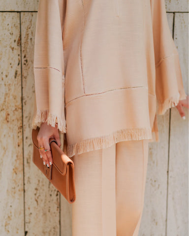 LIRA STUDIO | BEIGE FRINGE STUDIO SET