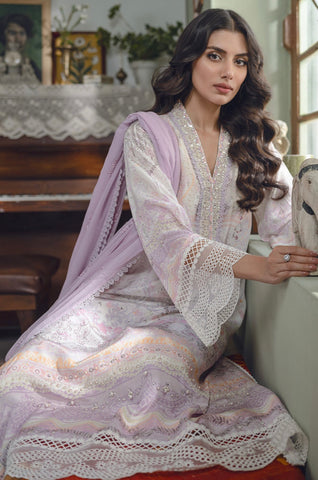 ANSAB JAHANGIR LUXE SILK PRET | FRENCH FLORAL