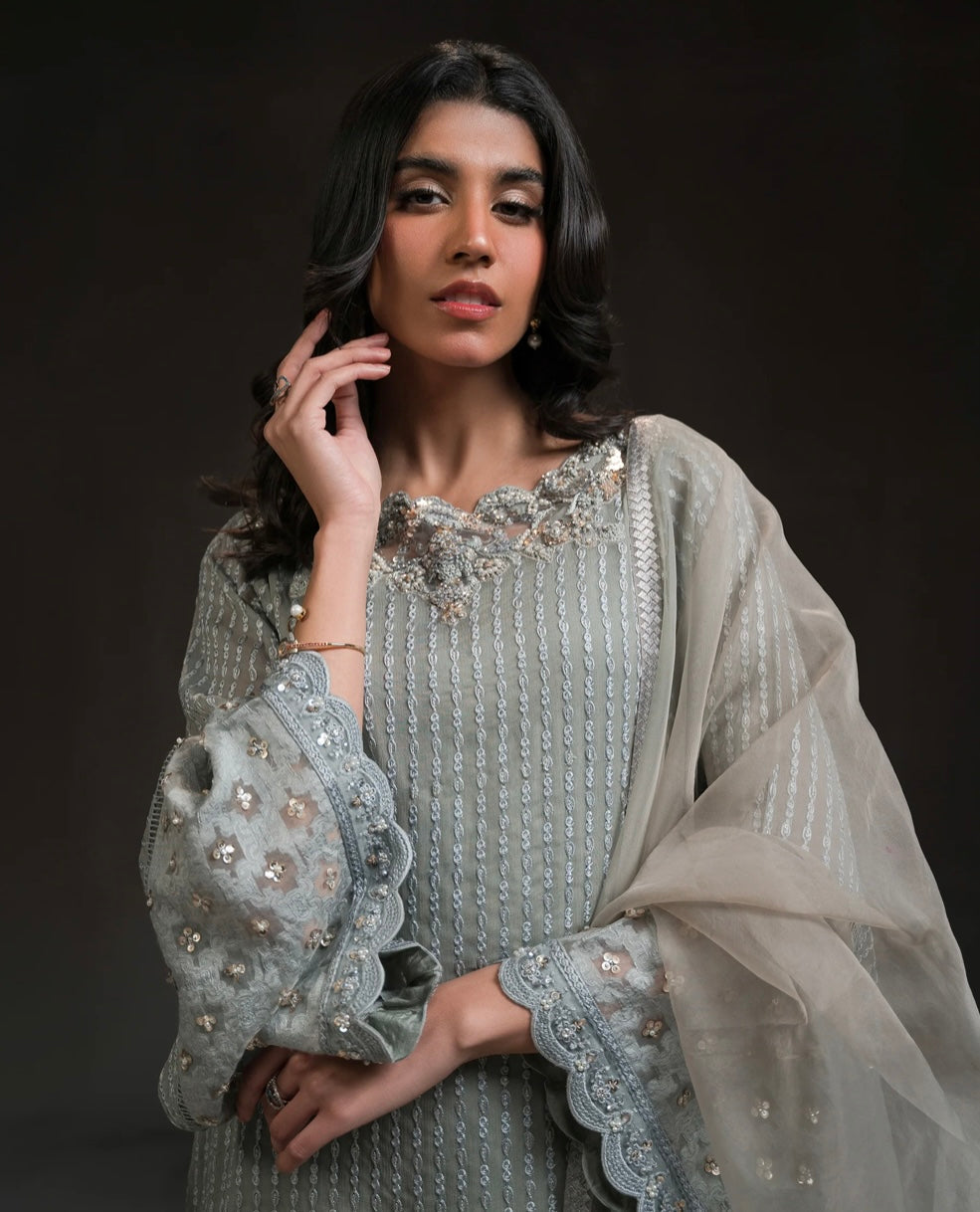 AMMARA KHAN GLITZ VOL 2 | BOXY TUNIC SET