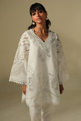 FARIDA HASAN ‘DHOOP LUXE PRET’26 | IVORY ROSE