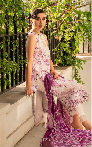 ASIFA NABEEL UNSTITCHED LAWN’24 | RESHMI