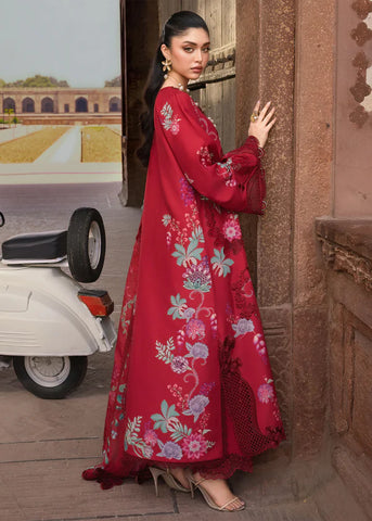 SAIRA SHAKIRA BLOOM UNSTITCHED LAWN’26 | ZELIE 1A
