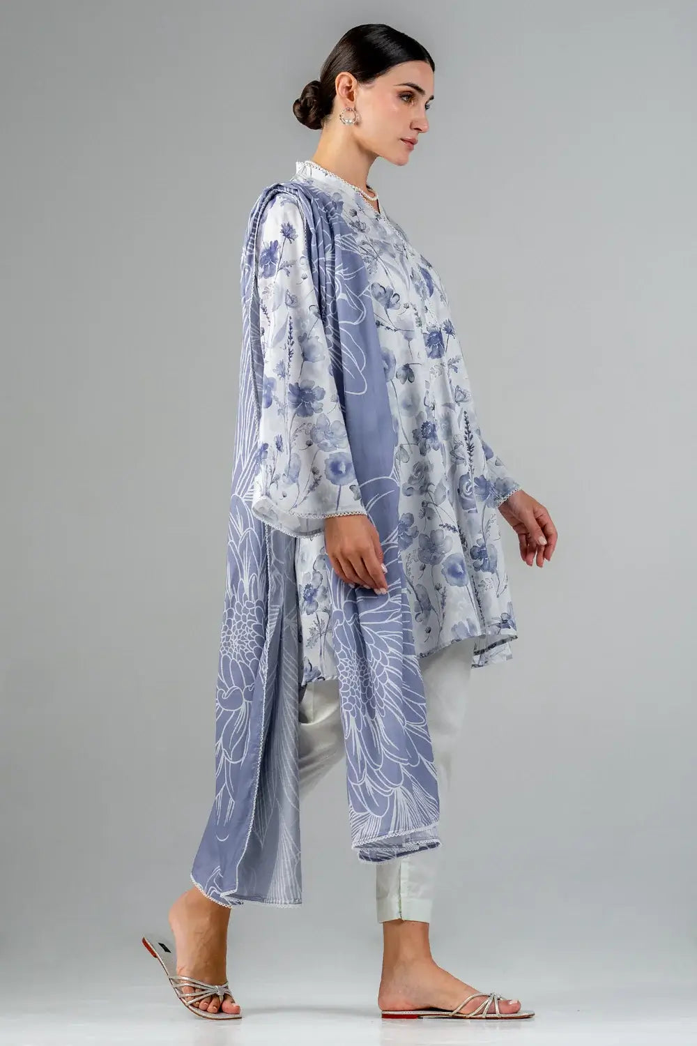 WEAR EGO UNSTITCHED LAWN’24 | WALTZ 3PC