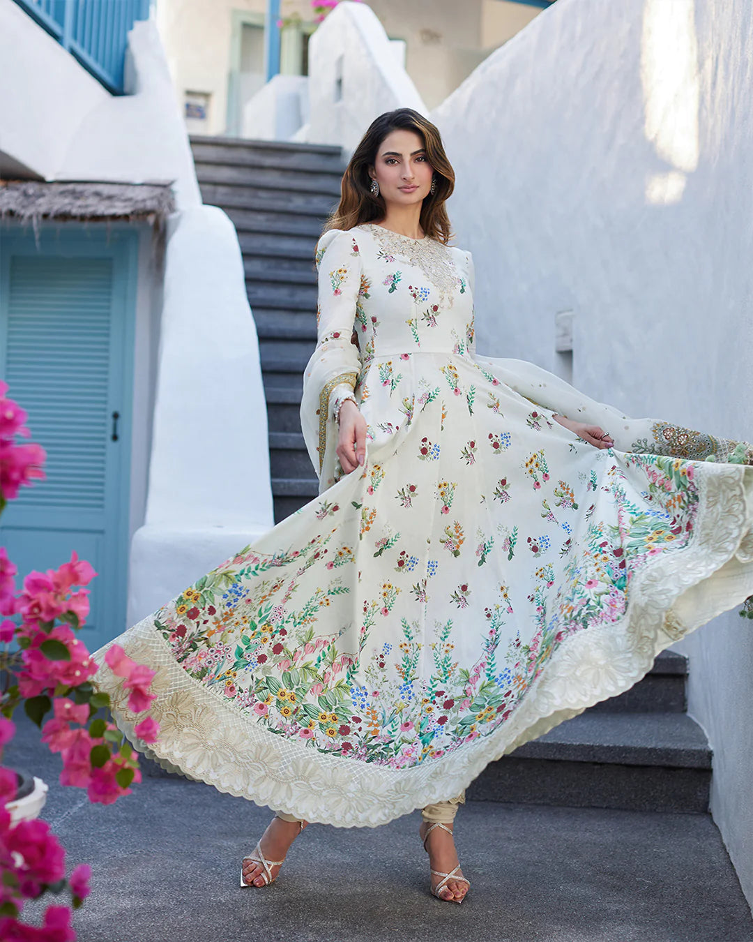 FAIZA SAQLAIN - LILIANA LUXURY LAWN’24 | AVELINA