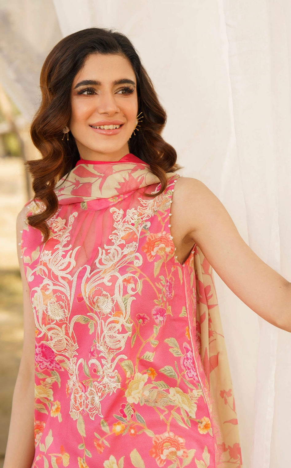 ASIFA & NABEEL UNSTITCHED LAWN’24 | ANIKA