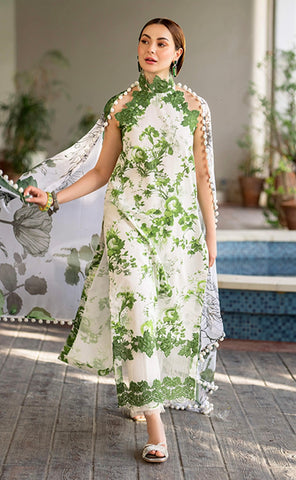 ASIFA NABEEL UNSTITCHED LAWN’24 | SARSABZ