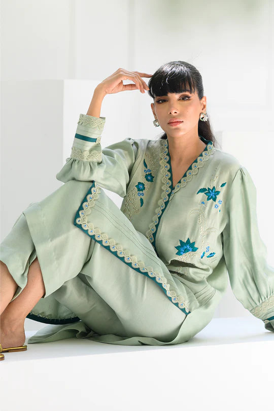NADIA FAROOQUI CASUAL PRET’24 | MISTY SKY