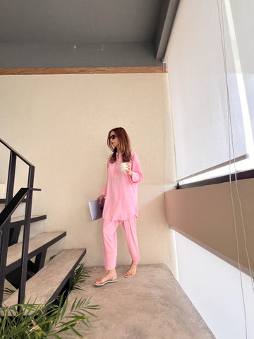 SAK | SOFT PINK SKINNY SET
