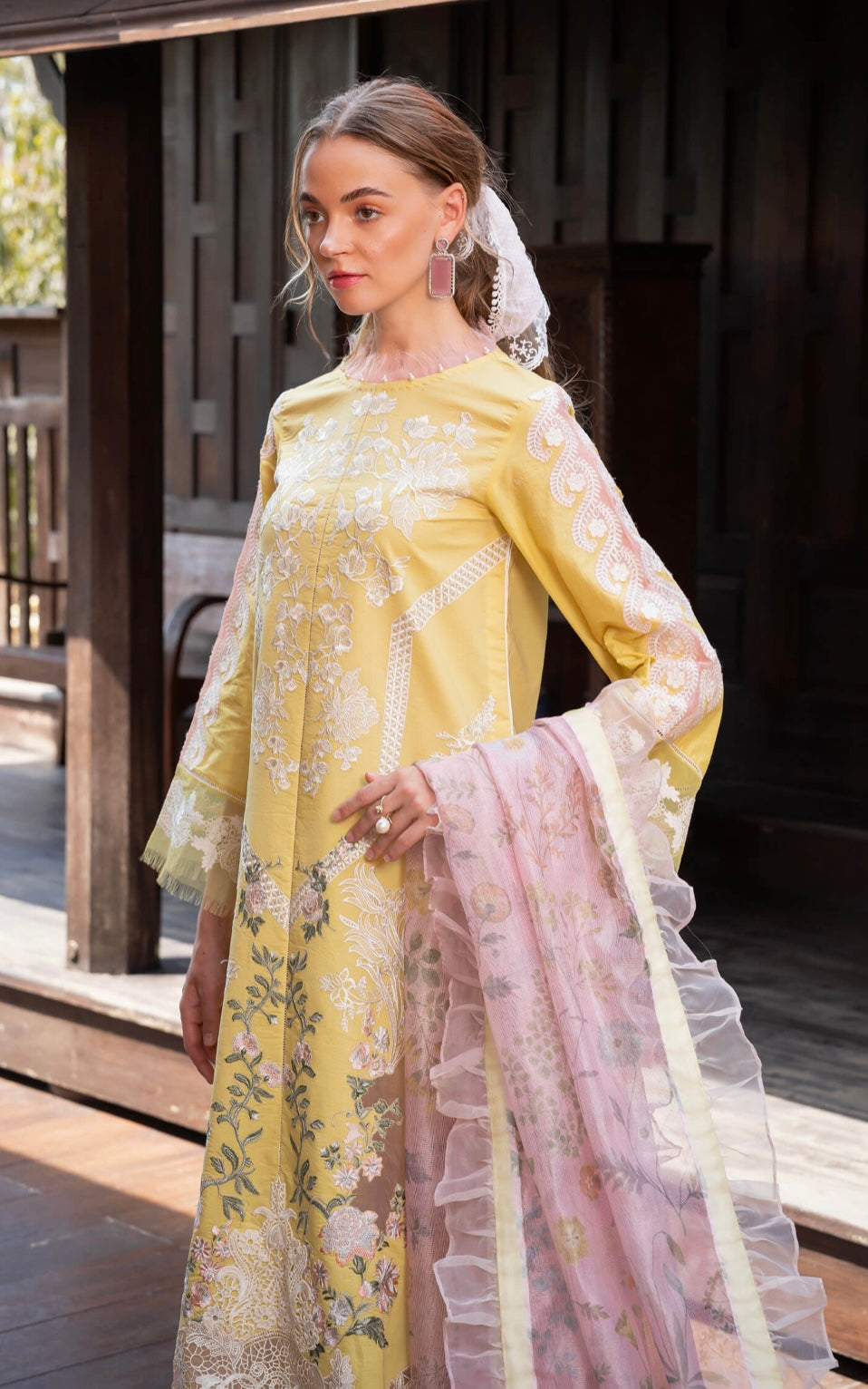 ASIFA & NABEEL UNSTITCHED LAWN’24 | ESSENCE