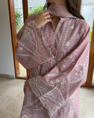 NAARJ LAWN PRET’26 | PINK OPAL