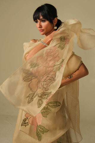 FARIDA HASAN ‘DHOOP LUXE PRET’26 | BEIGE ROSE