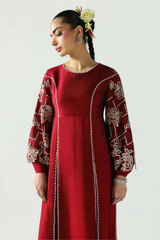 ZEBANDZEESHAN ‘HOW SO WOW LUXURY PRET’26 | CHERRY