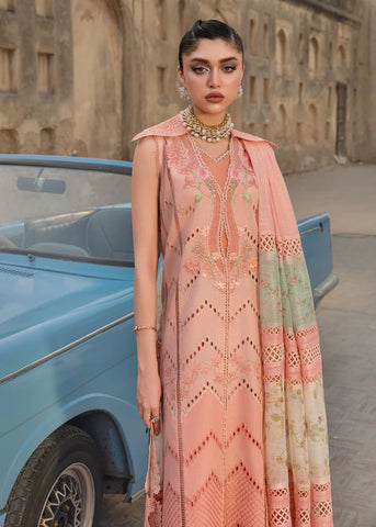SAIRA SHAKIRA BLOOM UNSTITCHED LAWN’26 | AMBRE 1B