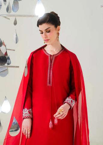 WANIYA BY MEHRAZAM ‘SOLENE LUXURY PRET’26 | ROUX