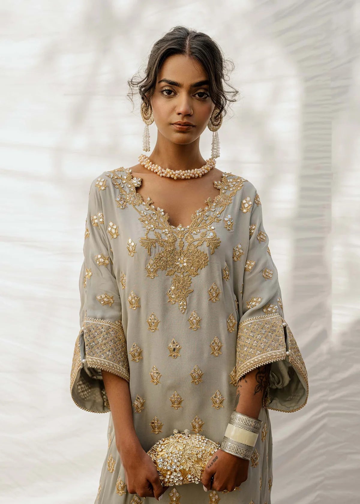 MAHGUL LUXURY PRET | GREY AMETHYST