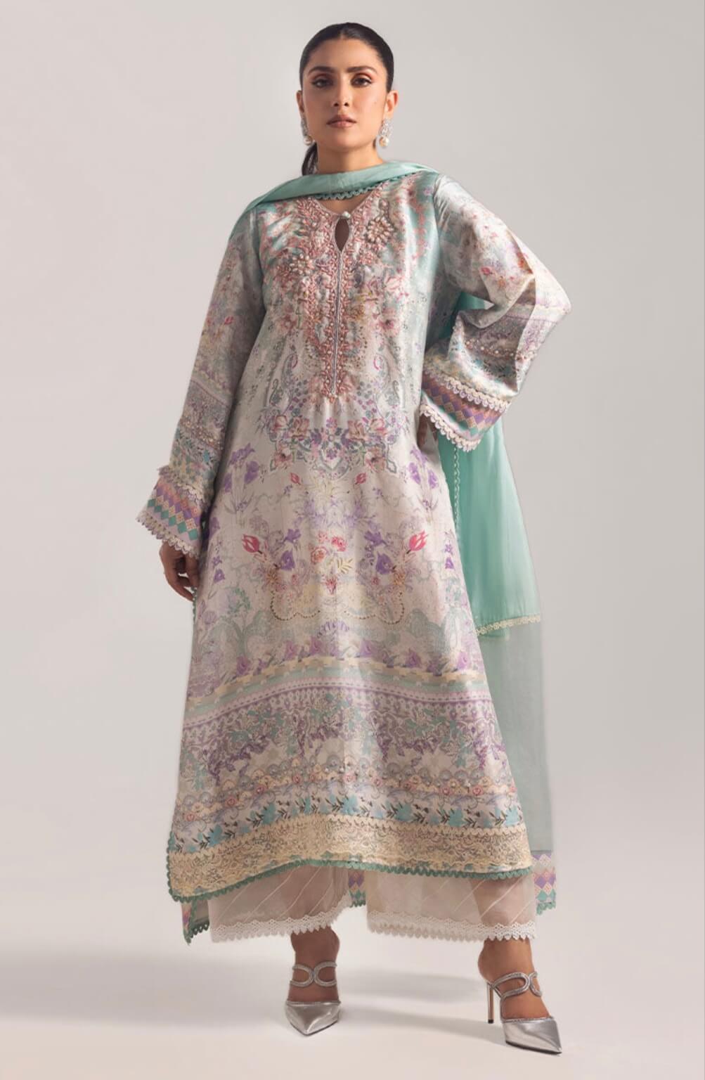 ANSAB JAHANGIR AYEZA LUXURY SILK’24 | MYLA