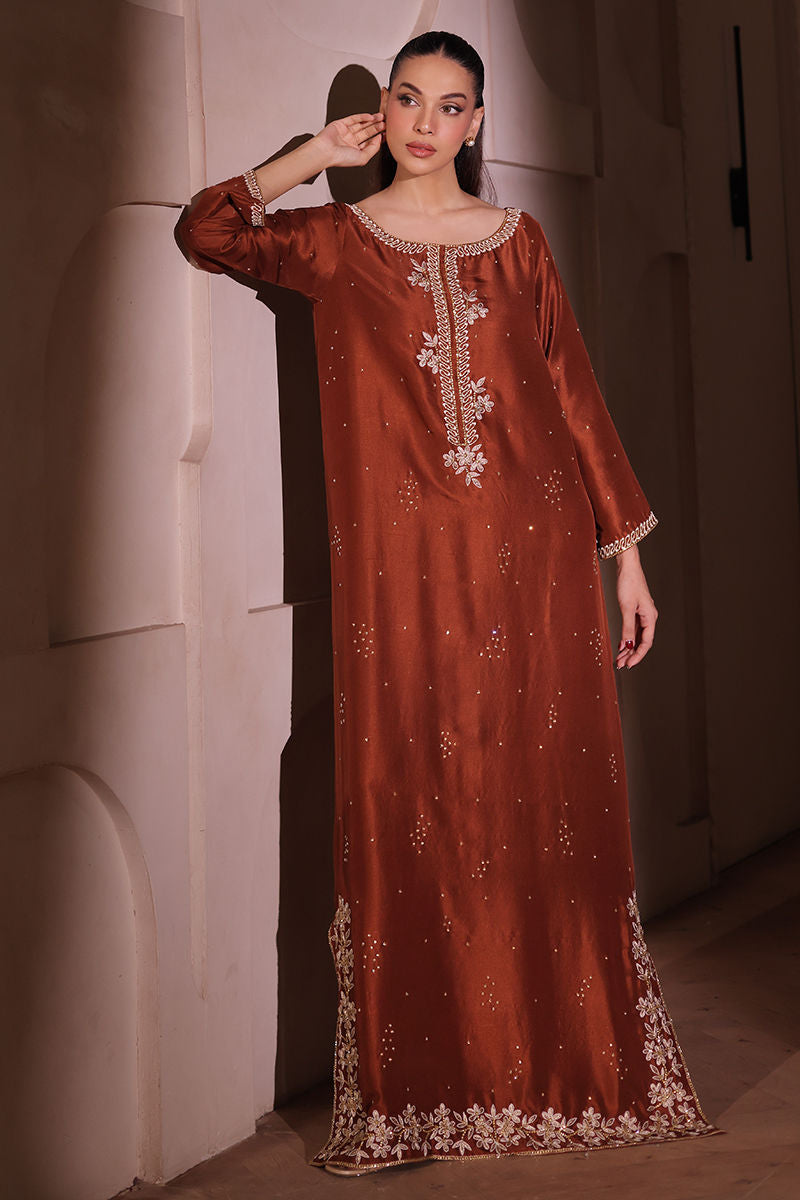 UZMA & AFSHEEN ‘CELEBRATION WEAR’26 | CINNAMON SILK
