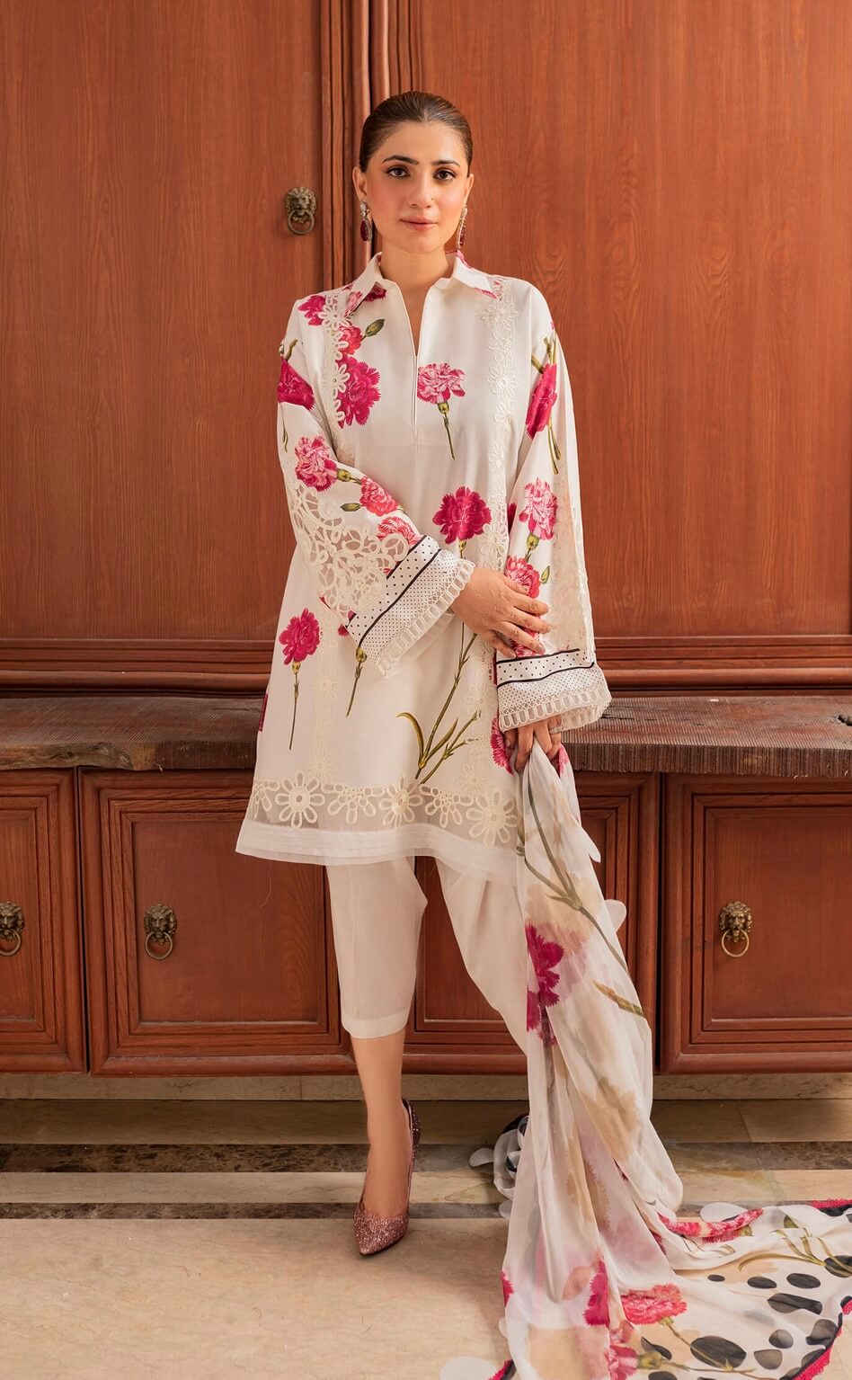 ASIFA NABEEL UNSTITCHED LAWN’24 | GULDASTA