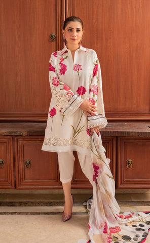 ASIFA NABEEL UNSTITCHED LAWN’24 | GULDASTA
