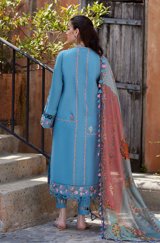 NIDA AZWER LUXURY LAWN’24 | AZURE ALLURE