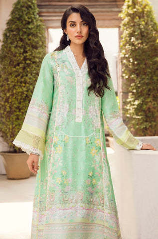 ANSAB JAHANGIR LUXE SILK PRET | SEAFOAM GREEN